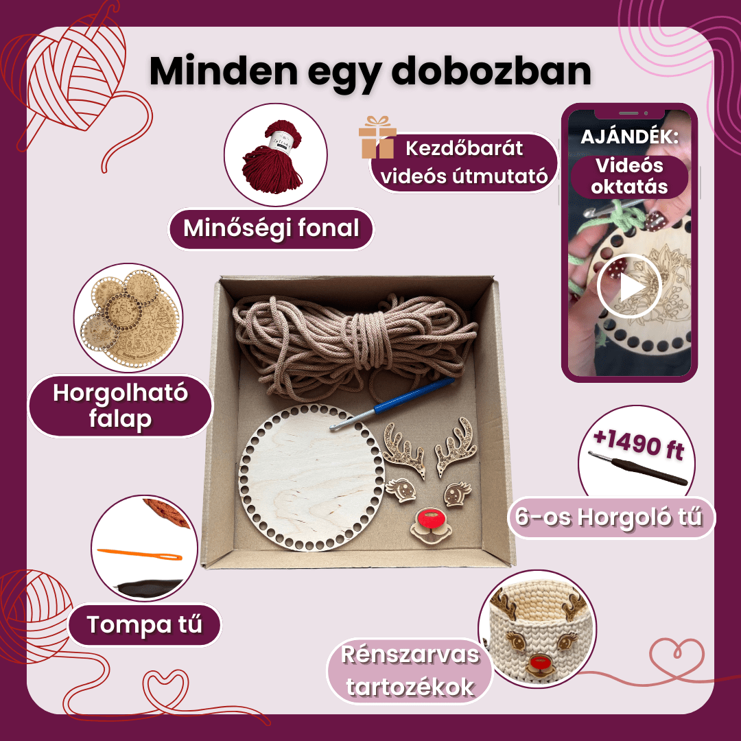 Karácsonyi kosárka